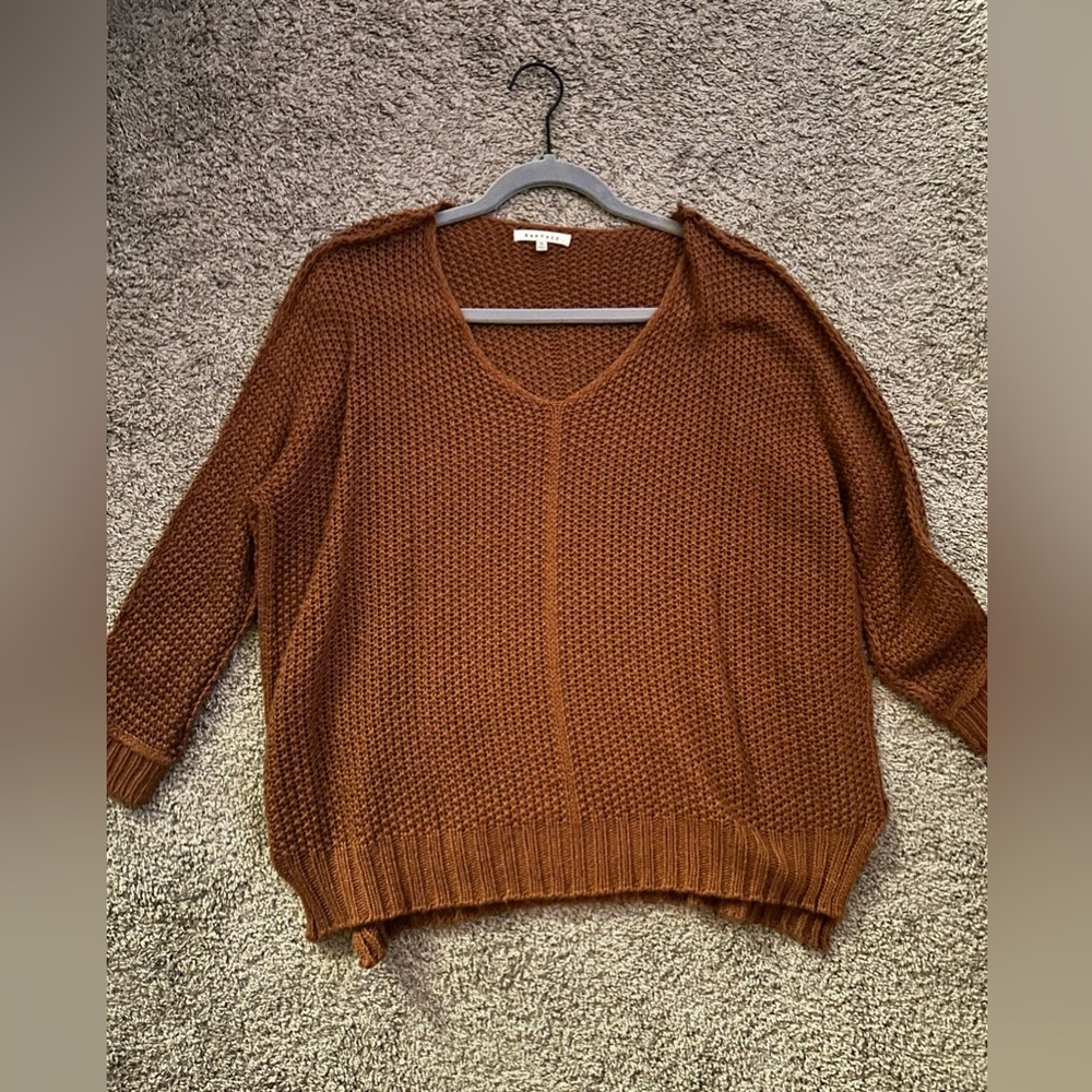 Brown Cozy Sweater